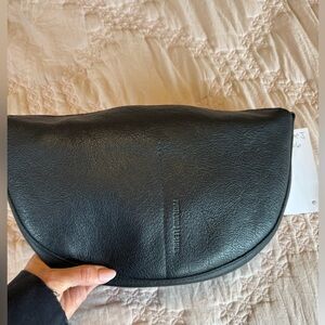 Portland leather Large pebbled black koala